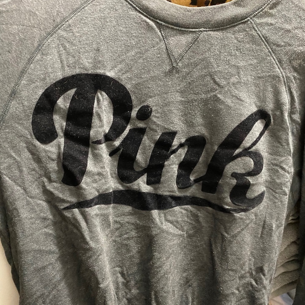 Pink Victoria secret crew neck